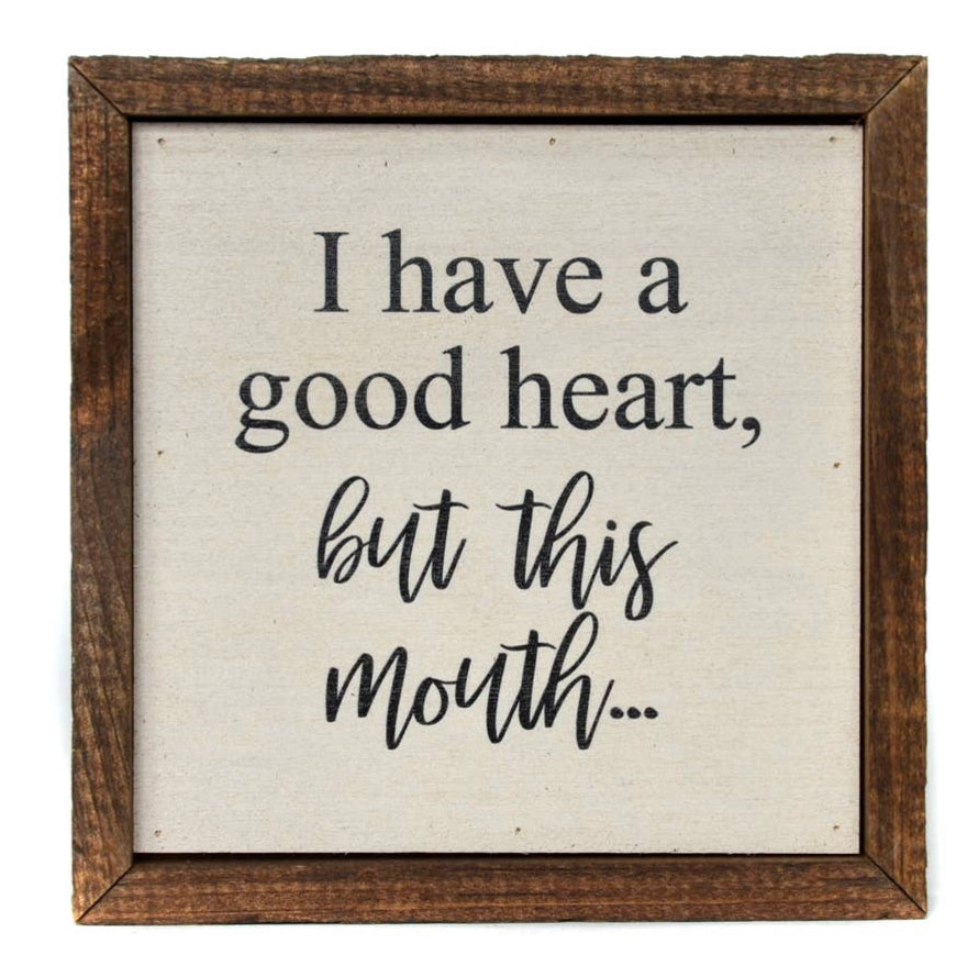 Farmhouse sign 6x6 Handmade