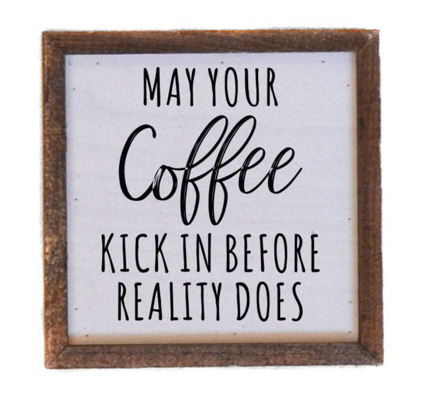 Farmhouse sign 6x6 Handmade