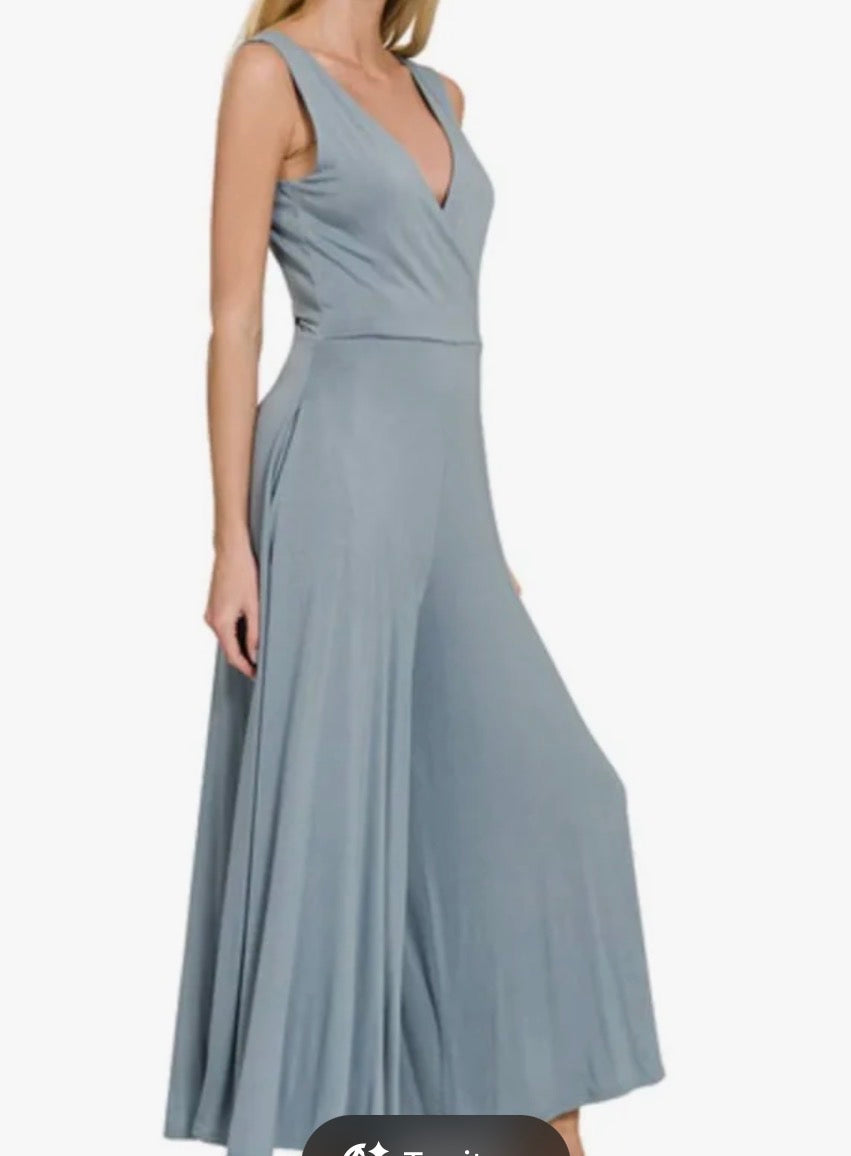 Wide leg jumper