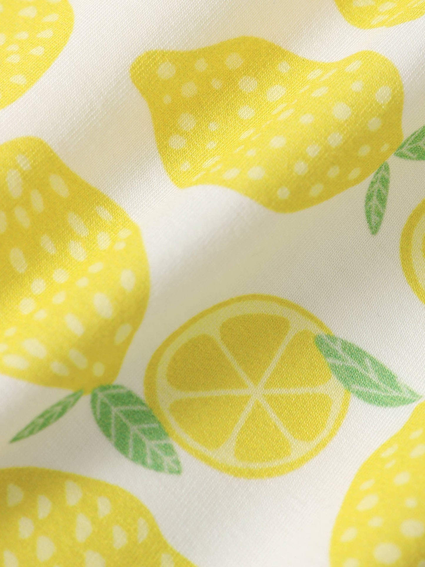 Lemons Romper Short Sleeve One Piece