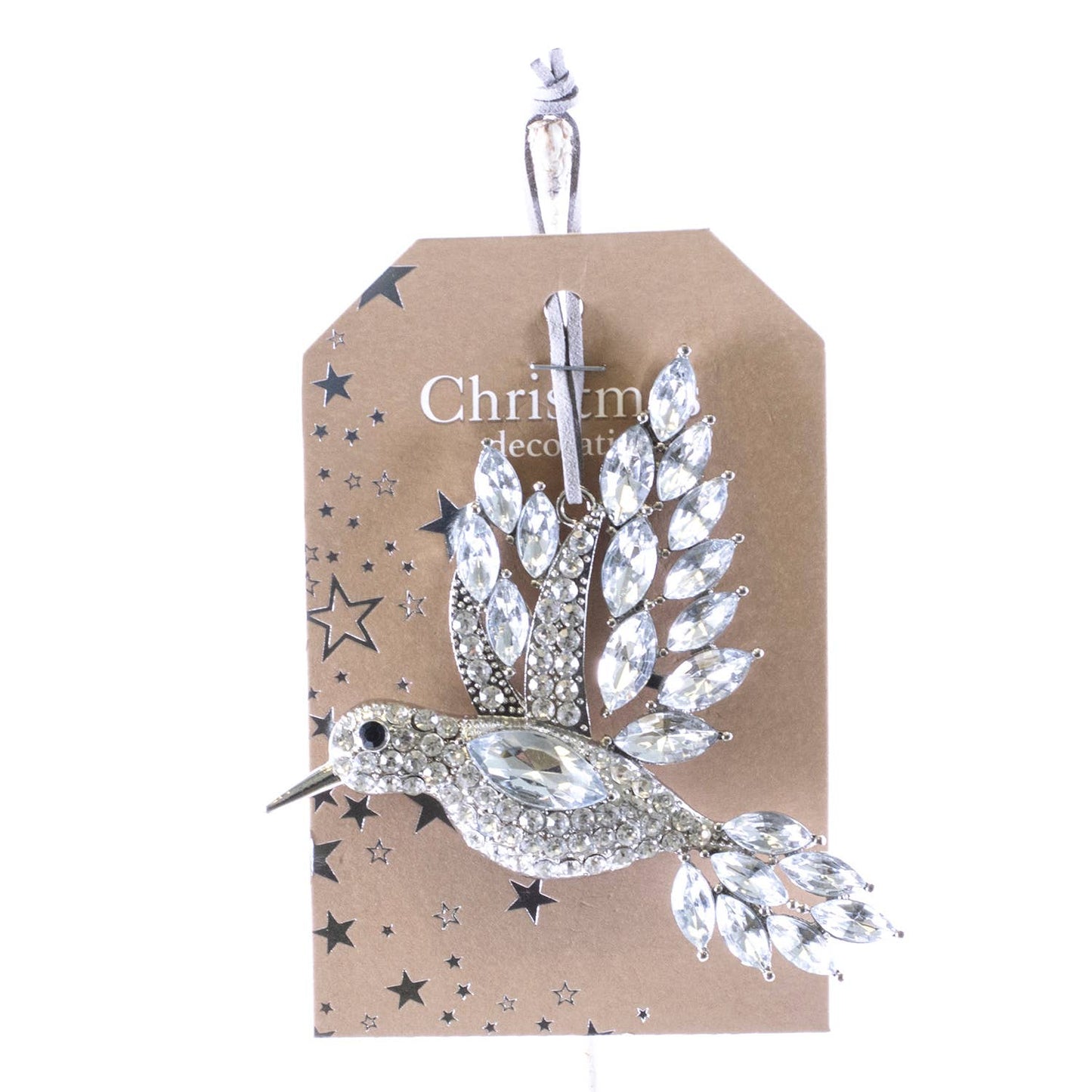 Crystal Hummingbird ornament
