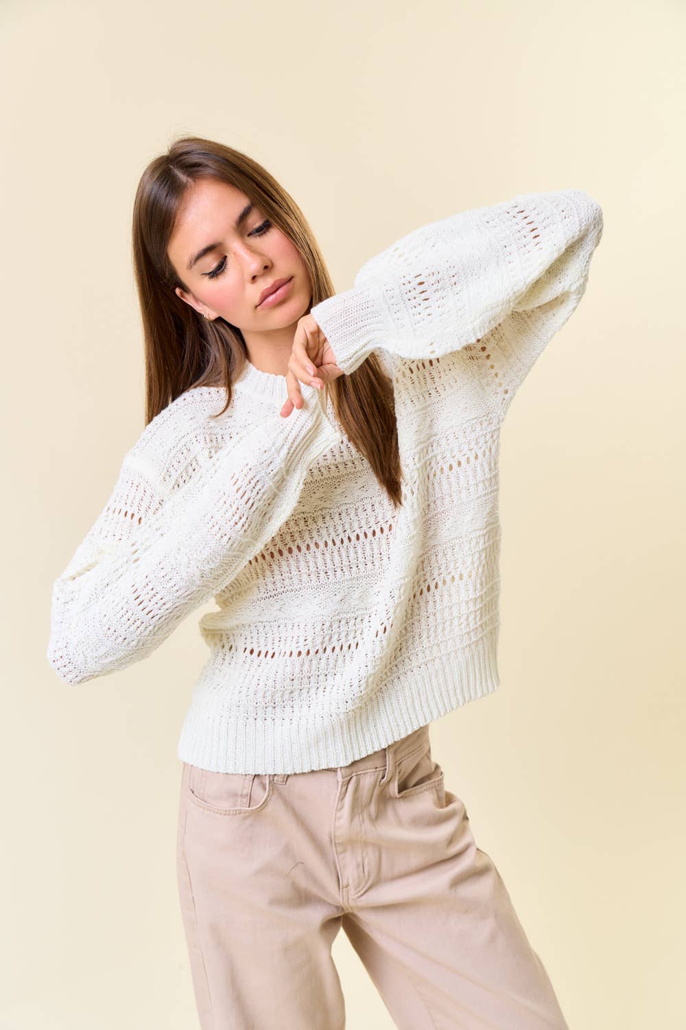 Knit sweater