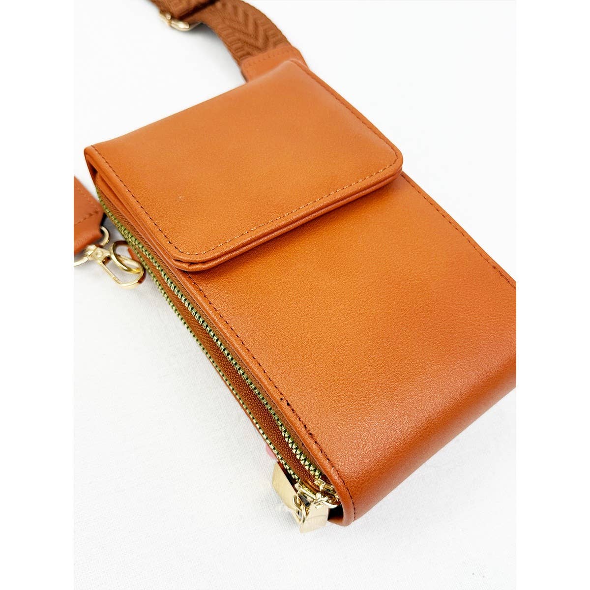 Faux Leather Sling Bag w/coin purse