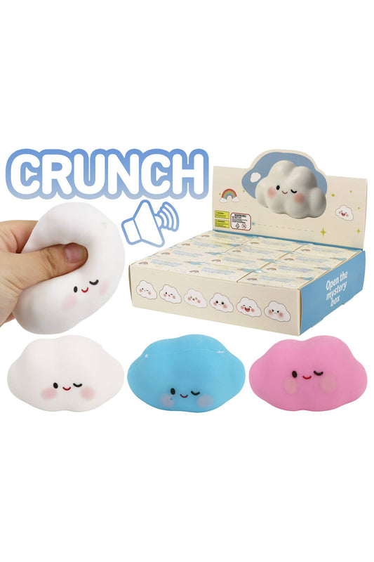 Cloud Crunchy Slime Squishy