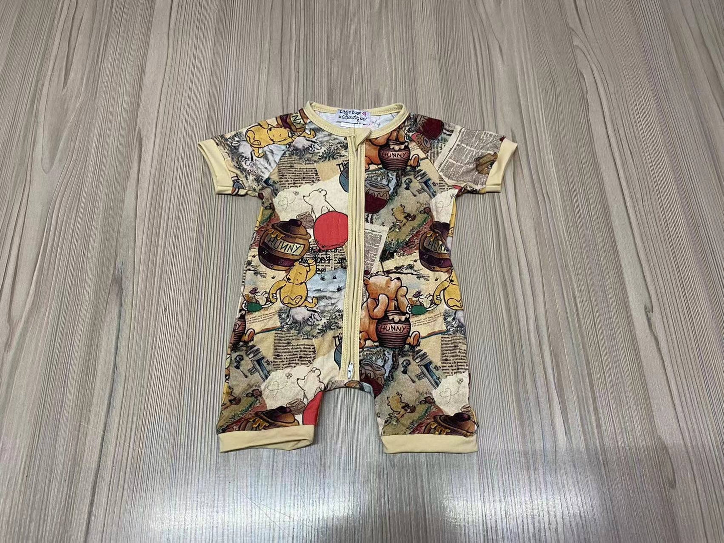 Silly Old Bear Bamboo Summer Zippie