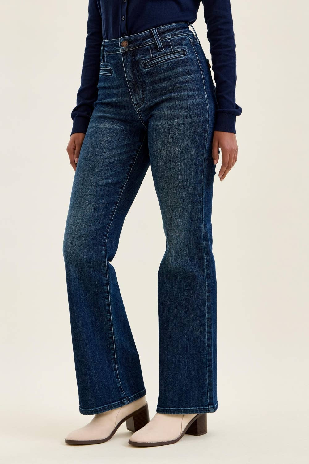 ALEX - Tummy control High waist Boy Bootcut