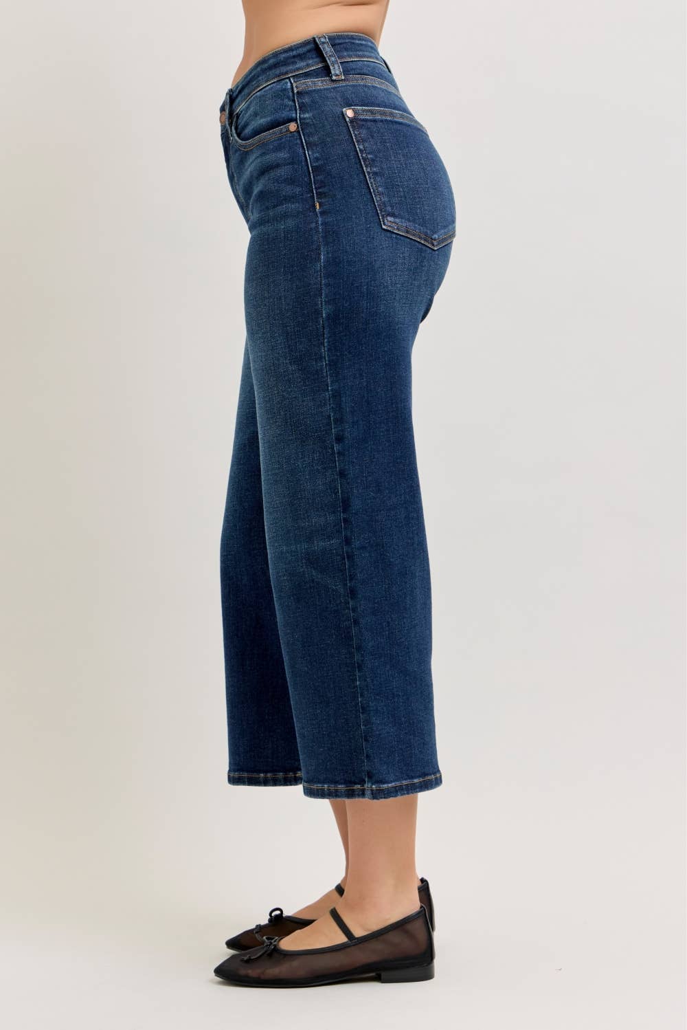 Susie - high rise Ankle Wide Judy blue jeans