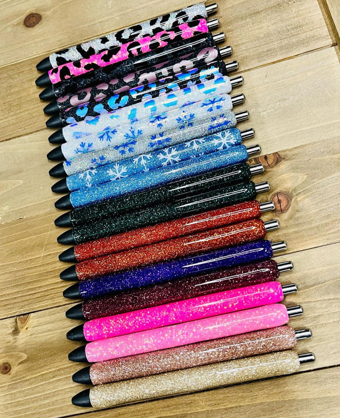 Glitter pens