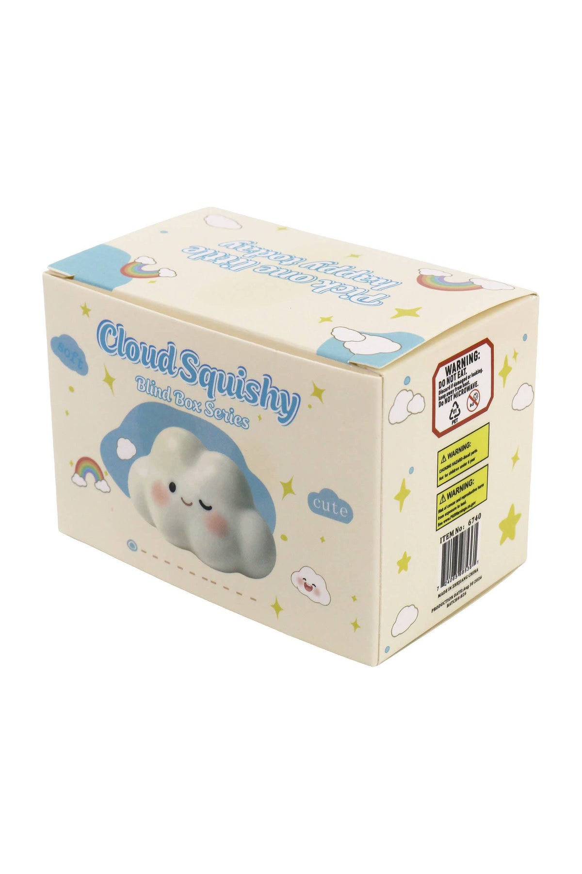 Cloud Crunchy Slime Squishy