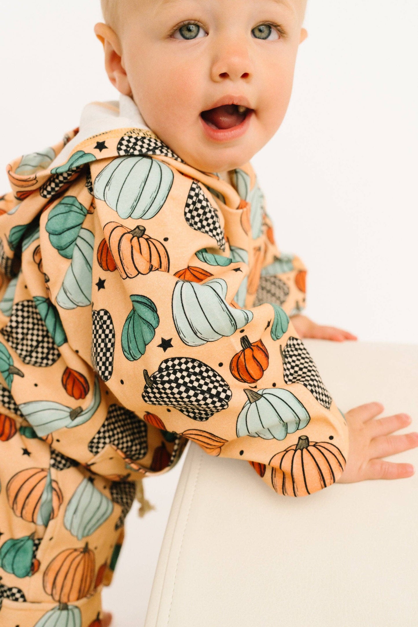 Falling For Pumpkins Cargo Hoodie Set