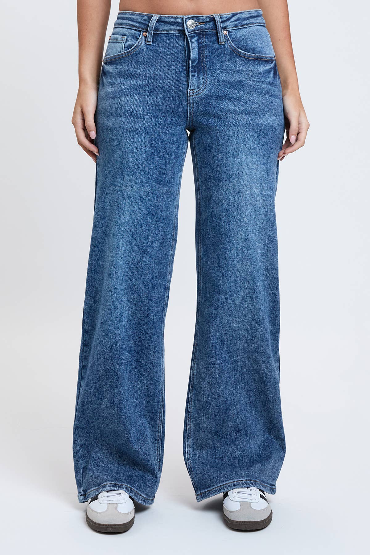 Bella High Rise Wide Leg Jeans