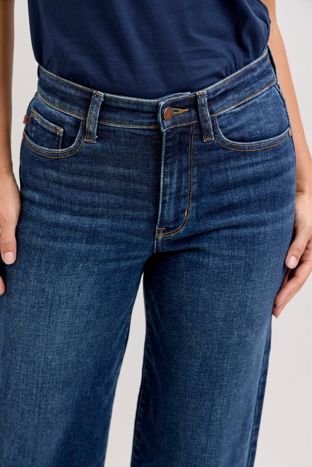Susie - high rise Ankle Wide Judy blue jeans