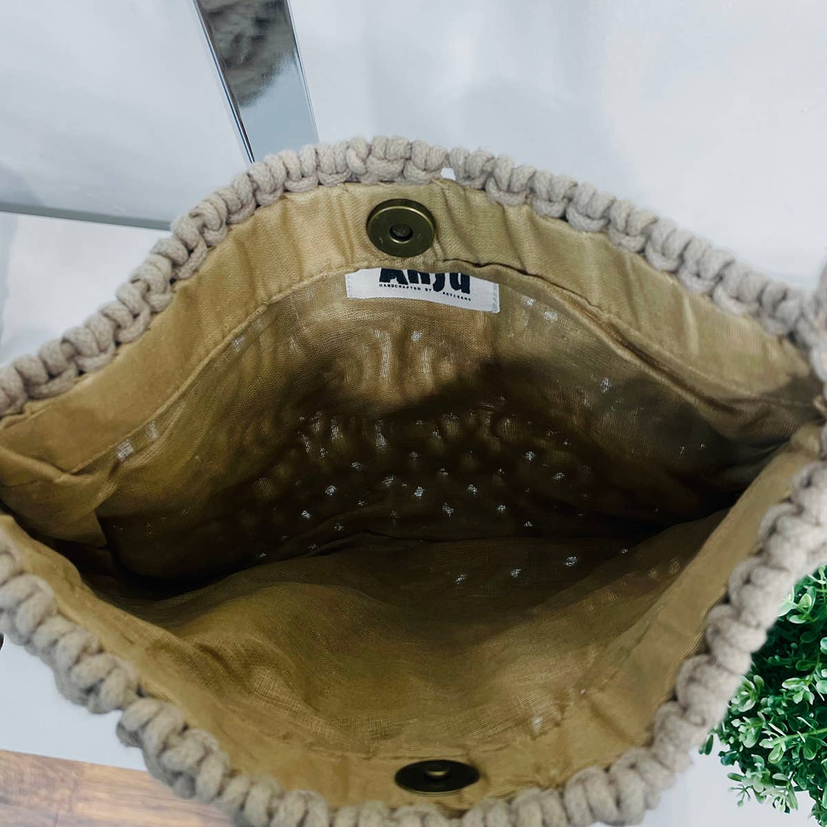 Woven Cotton Crossbody Macrame Bags