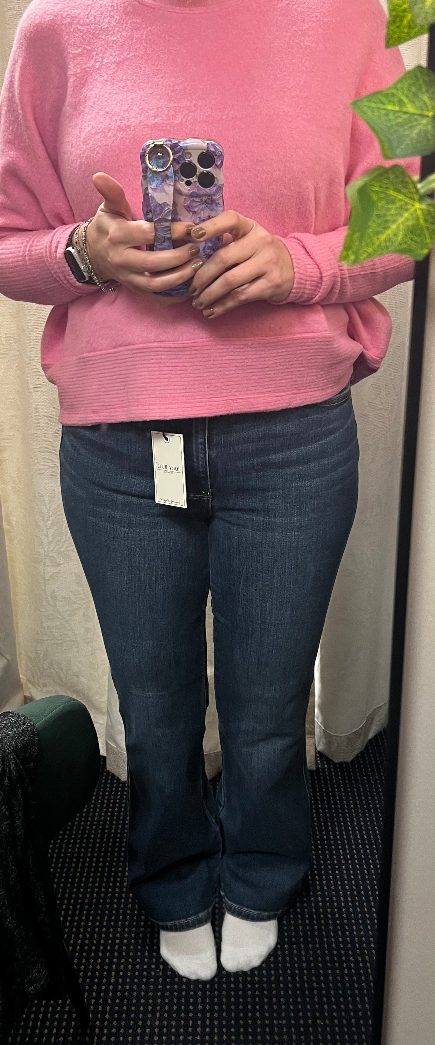 Clara - Mid rise boot cut Judy Blue Jeans