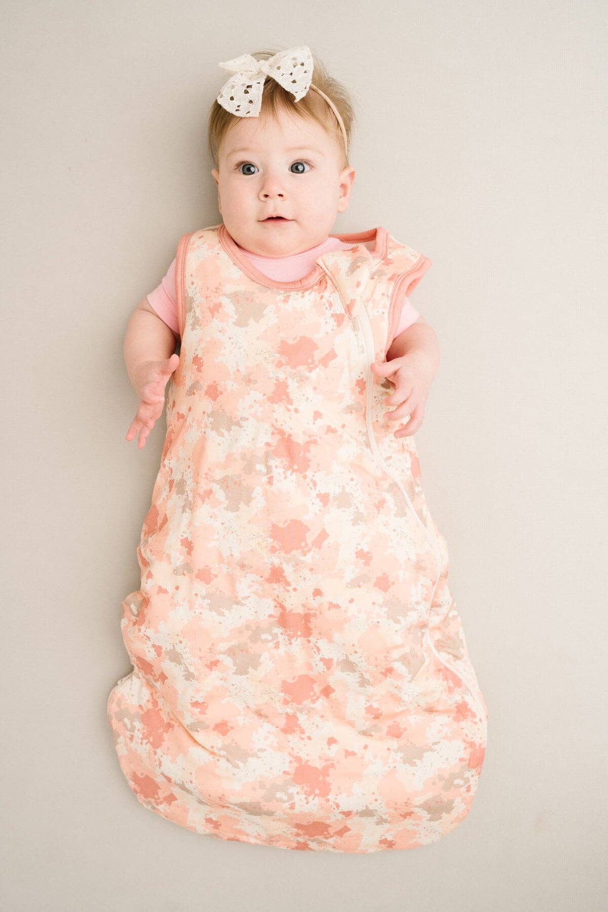 Pink Camo Bamboo Sleep Bag