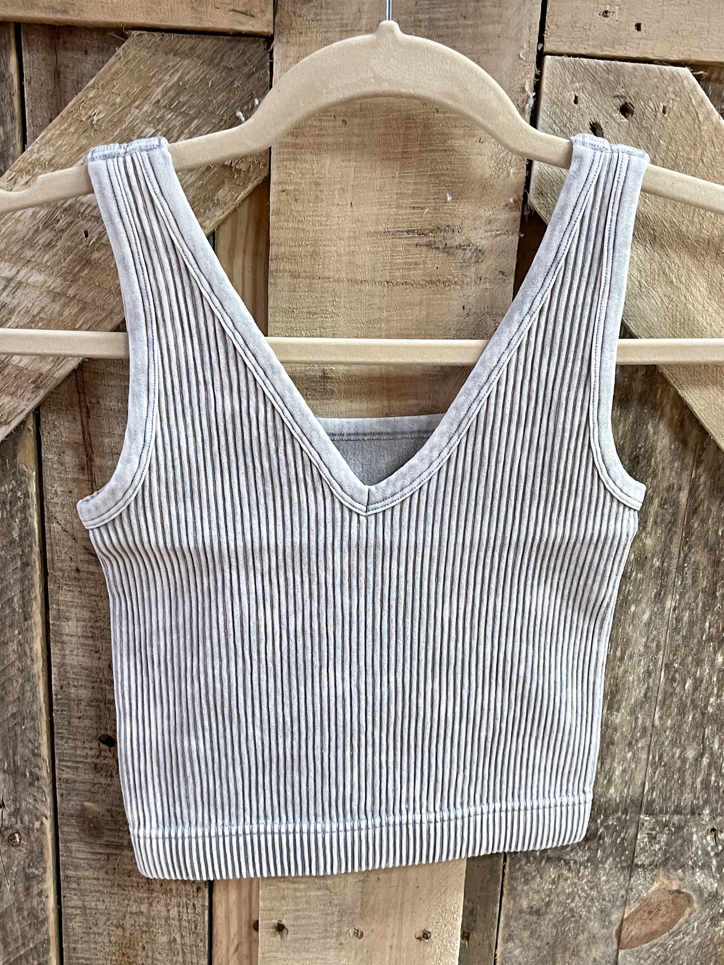 Cropped 2-way Tank