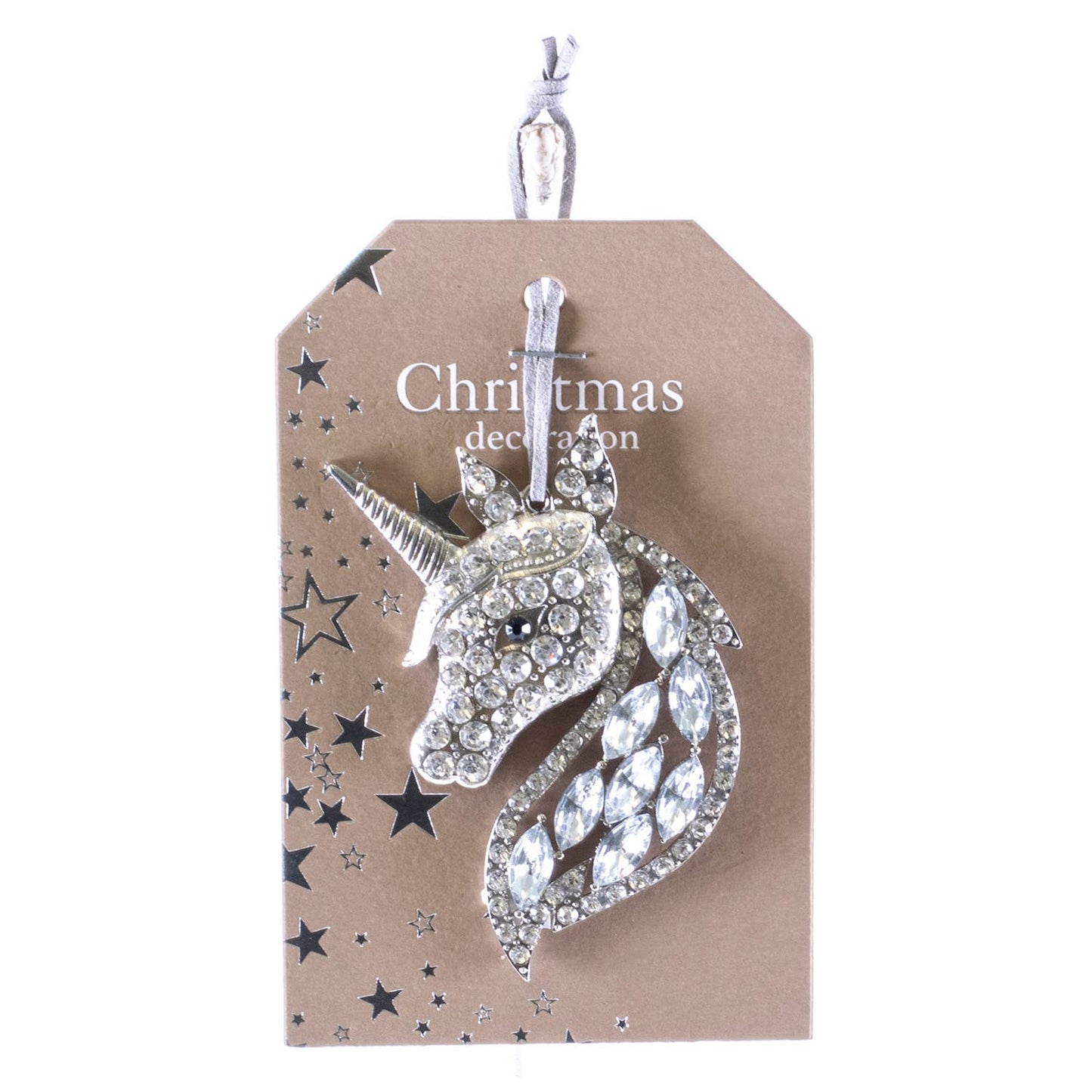 Crystal Unicorn Ornament