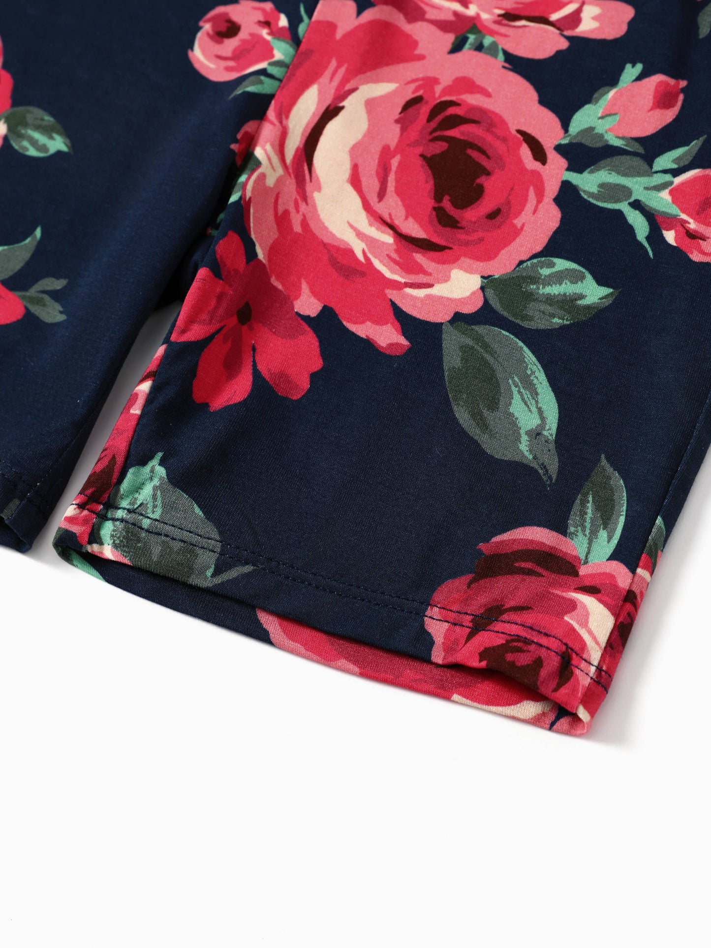 Floral Bamboo Fiber Tight Pajamas
