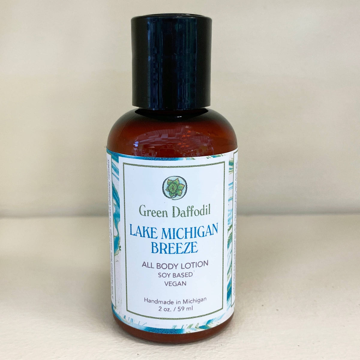 Lake Michigan Breeze Mini Soy Lotion Bottle