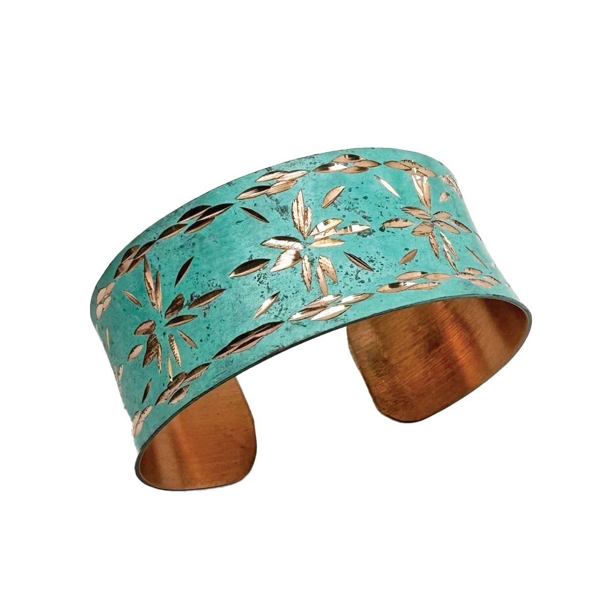 Patina Blooming Waters Cuff