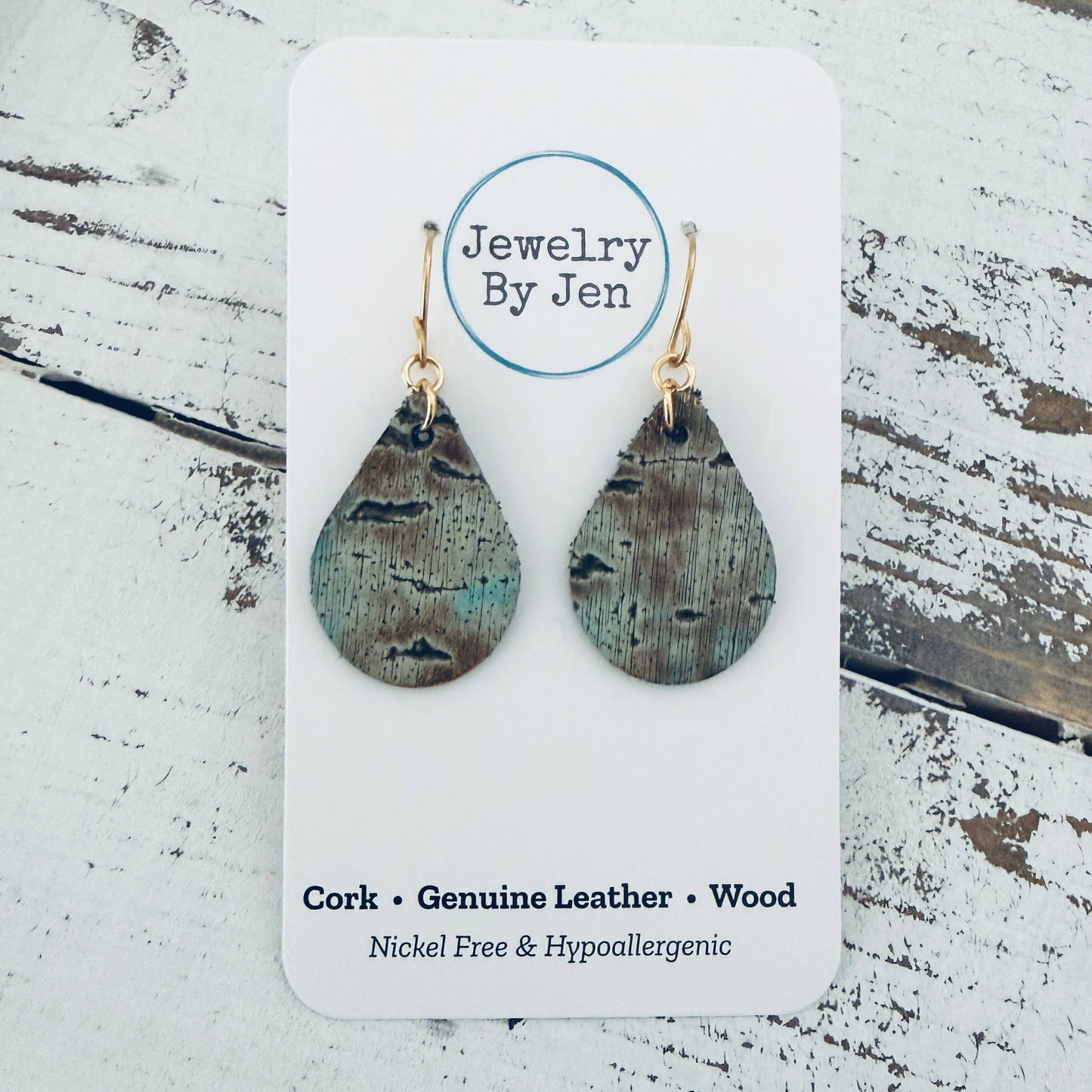 Turquoise Wildwood teardrop earrings