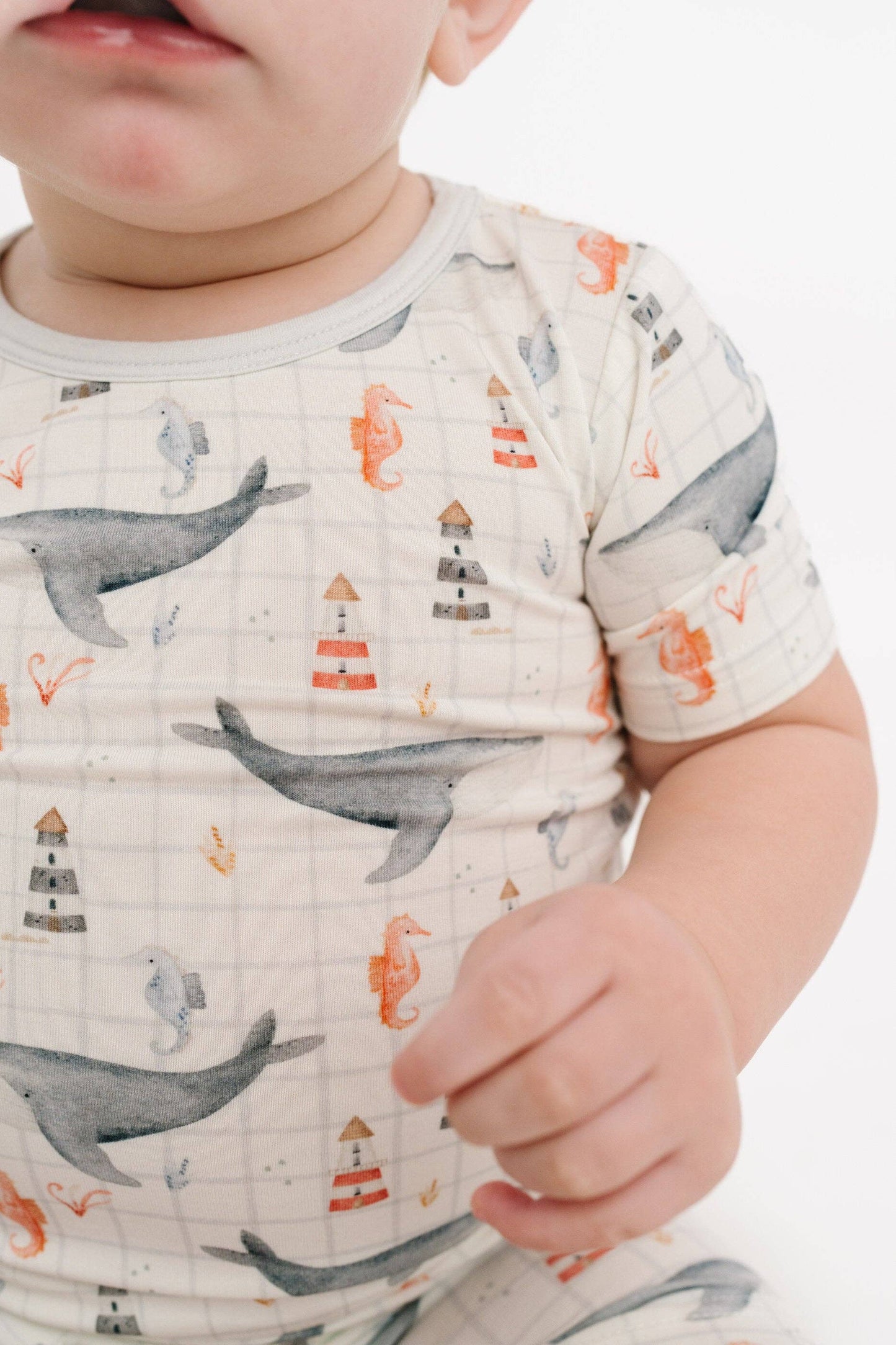 Ocean Explorer Bamboo Shorts Set