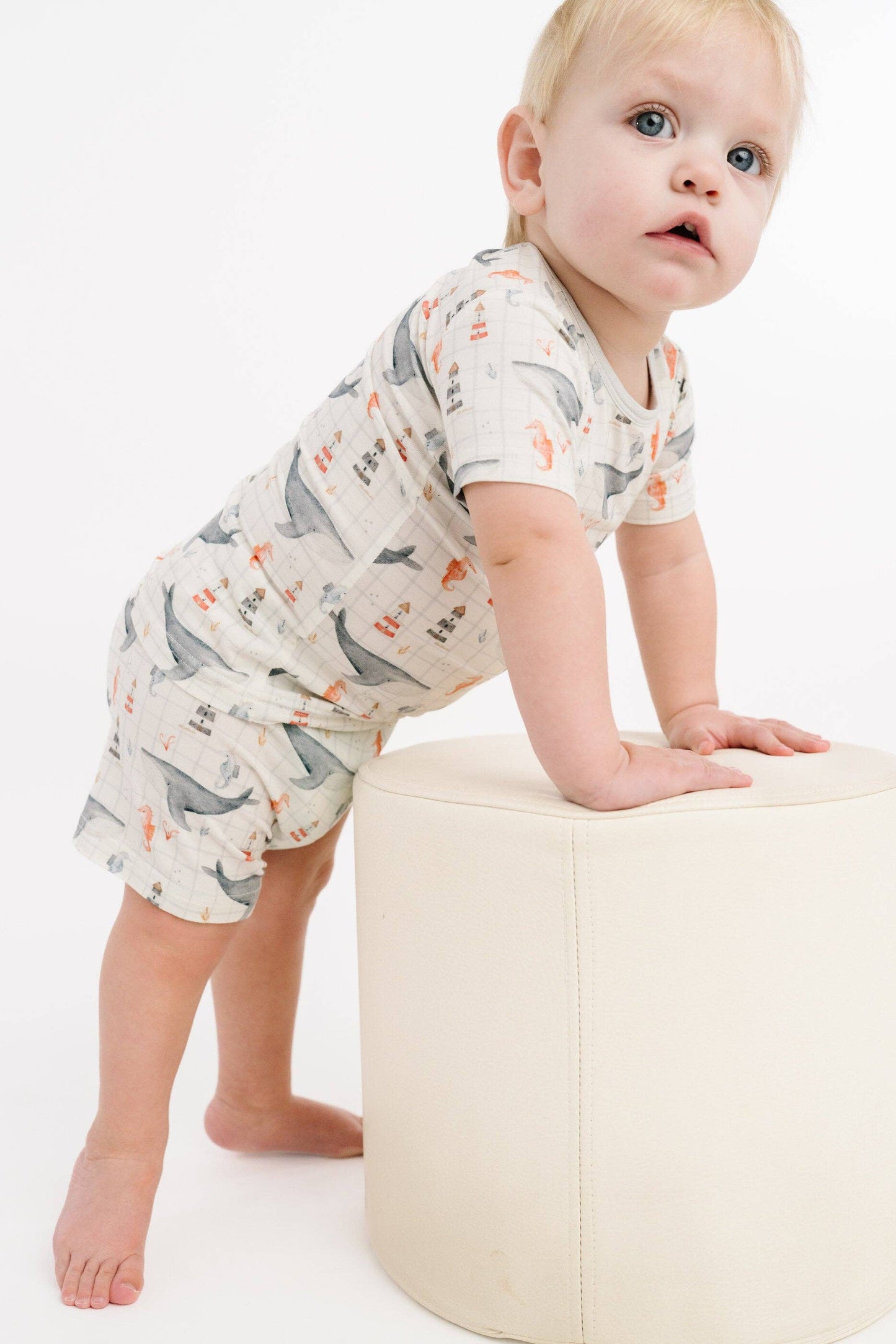 Ocean Explorer Bamboo Shorts Set