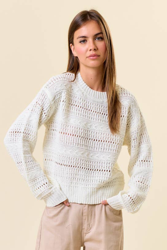 Knit sweater