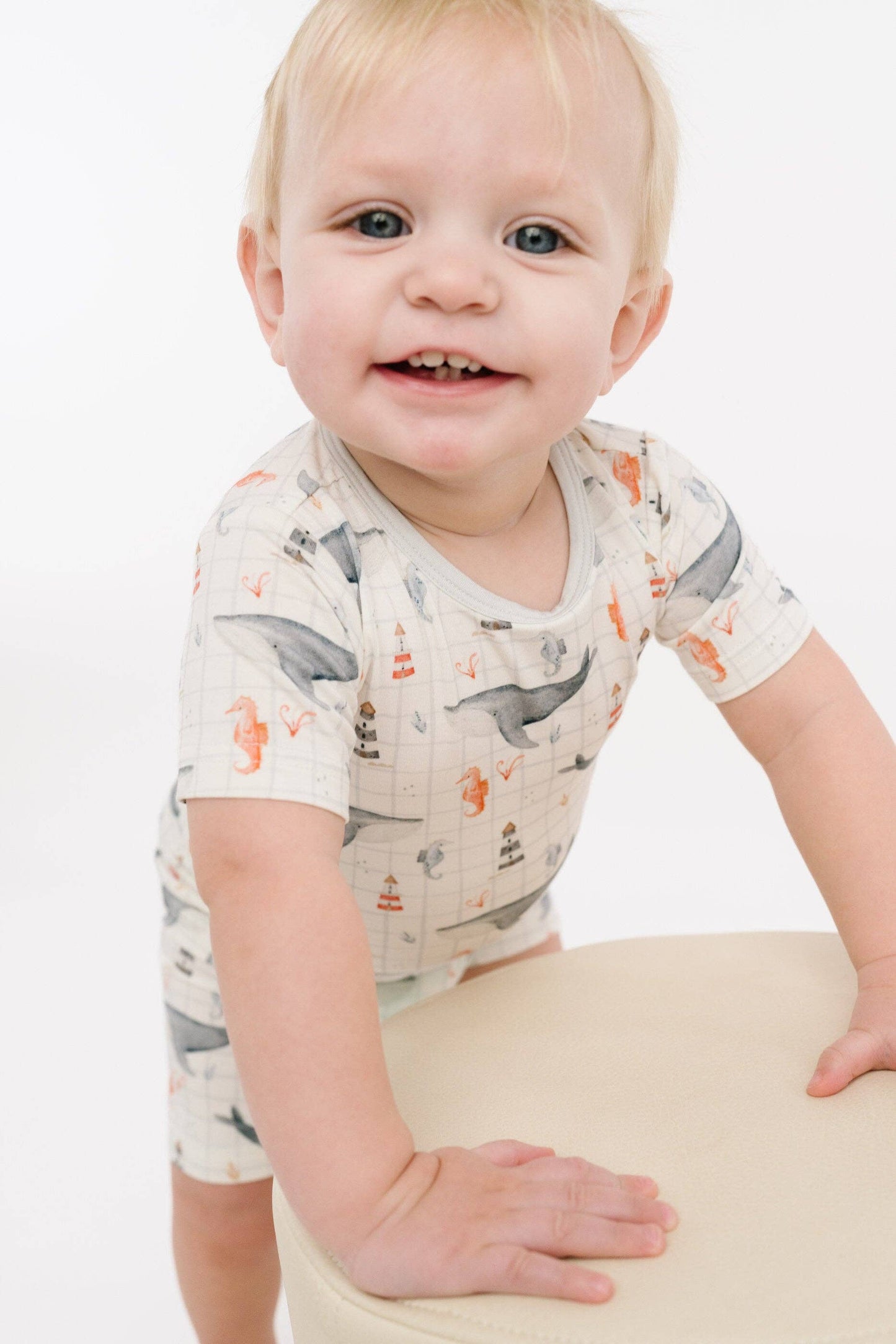 Ocean Explorer Bamboo Shorts Set