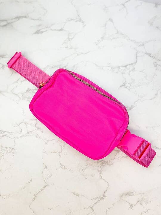 Everyday Belt Bag - Hot Pink Neon