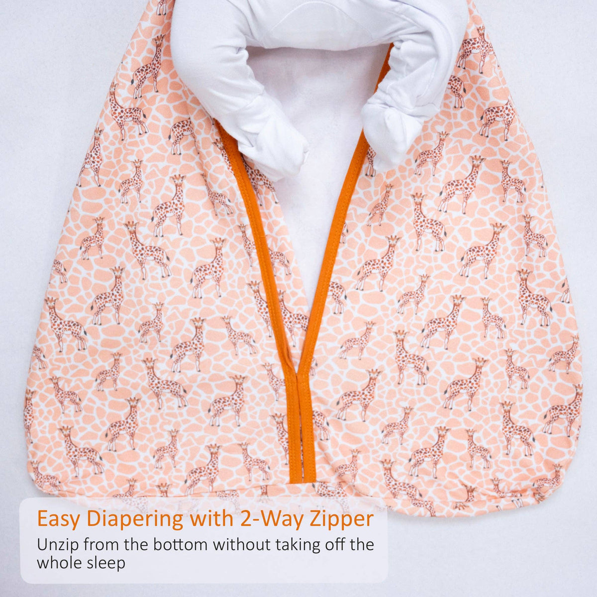 Organic Cotton Sleep Sack 0.5 TOG Gentle Giant