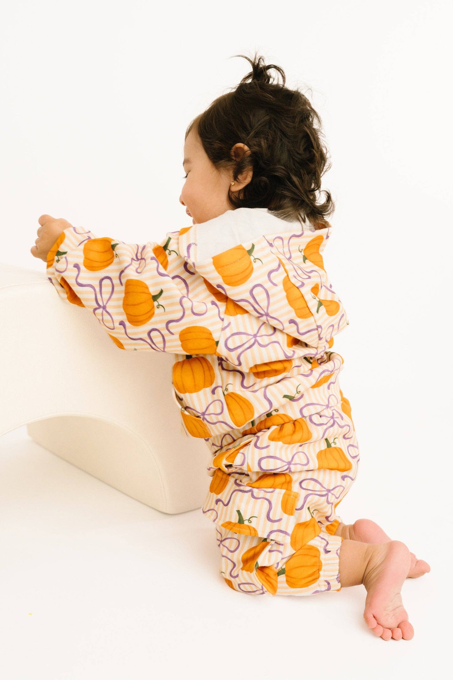 Pumpkin & Bows Cargo Hoodie Set