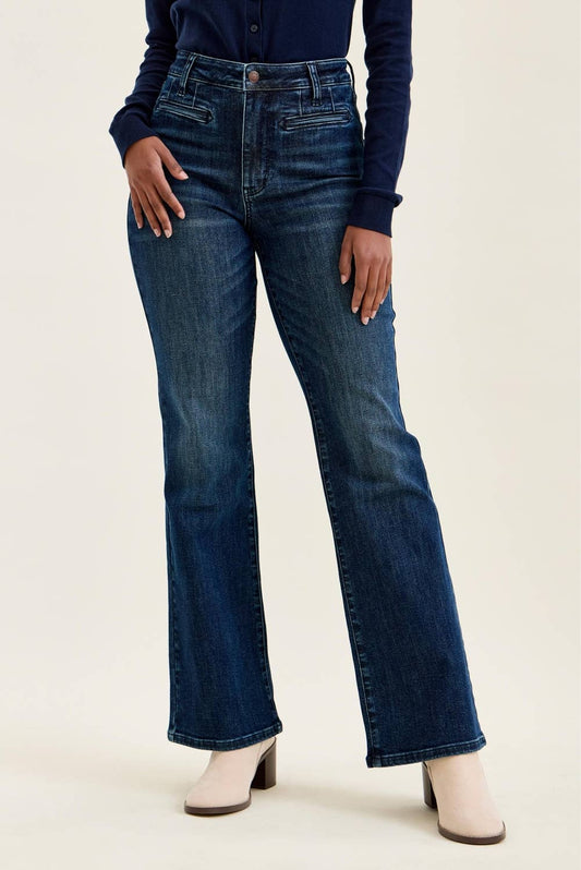 ALEX - Tummy control High waist Boy Bootcut