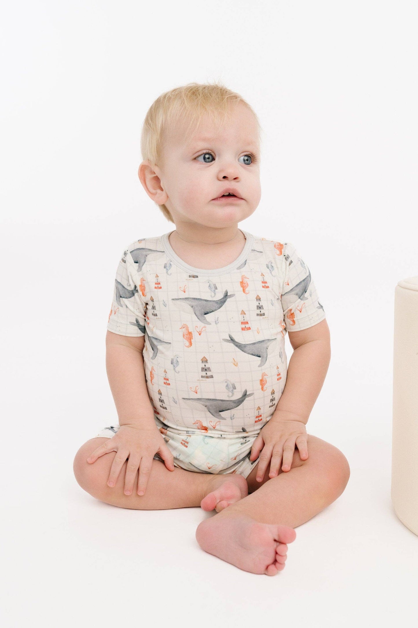 Ocean Explorer Bamboo Shorts Set