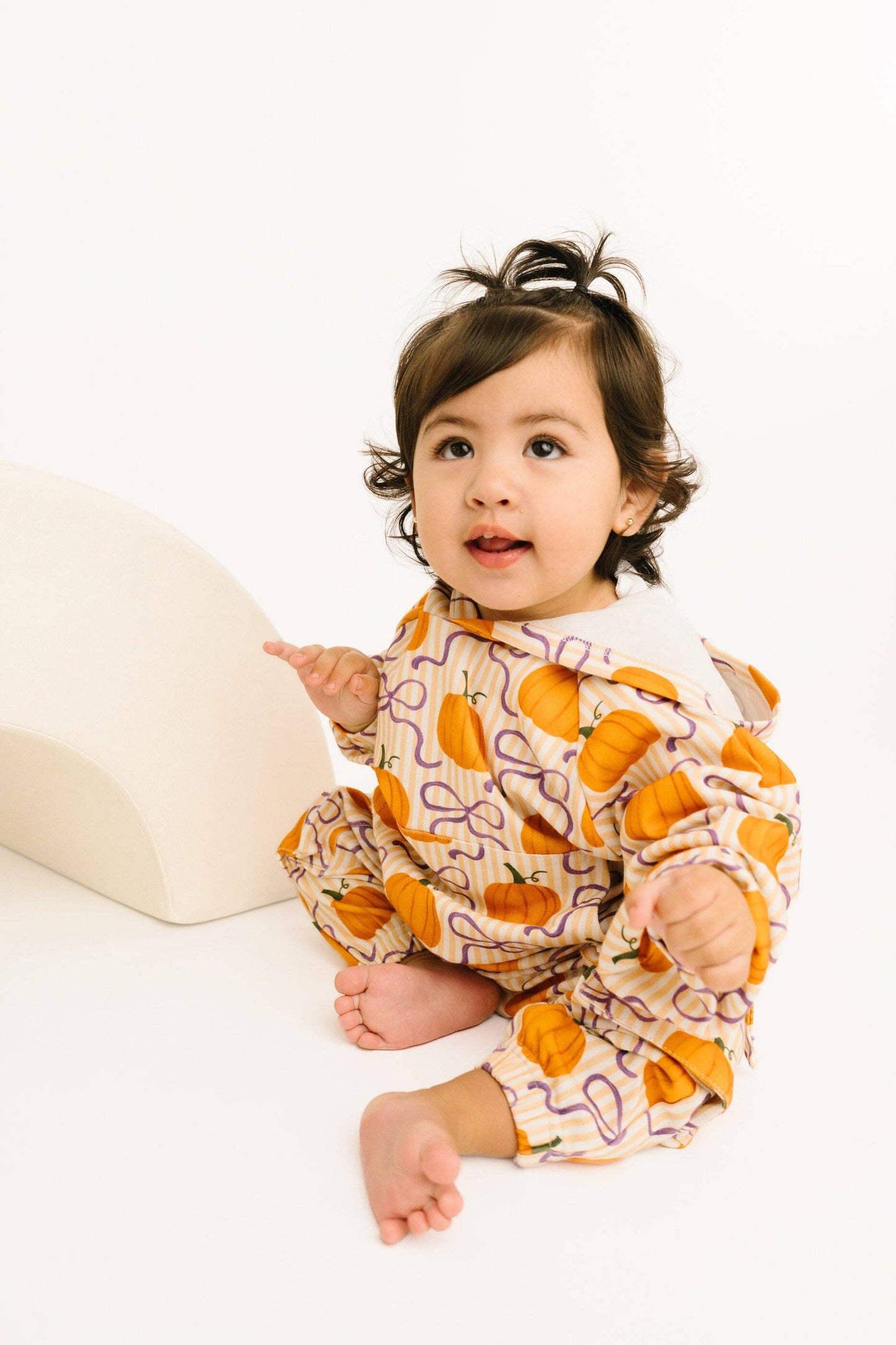 Pumpkin & Bows Cargo Hoodie Set