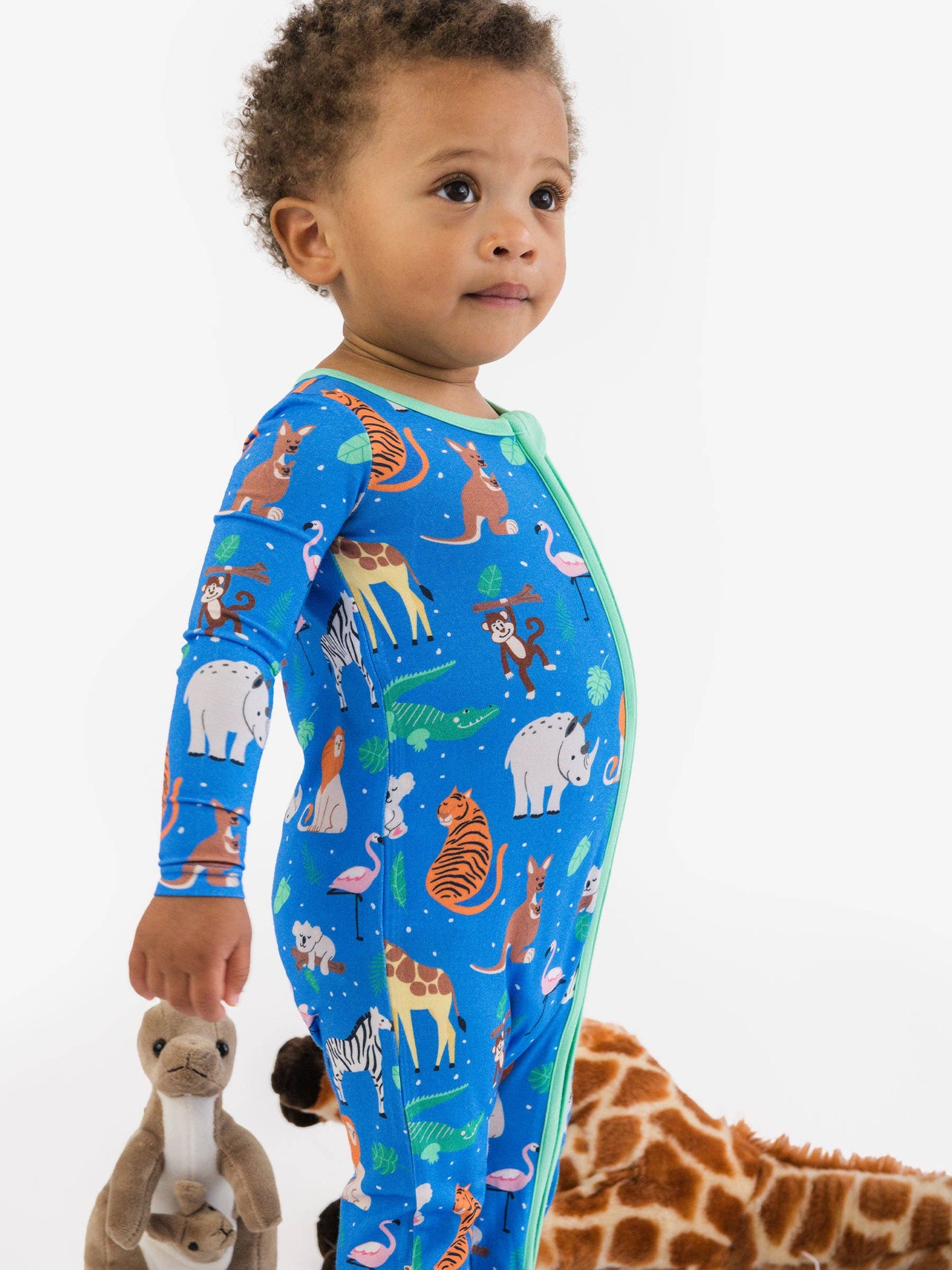 Zoo Crew Footed One Piece Pajama