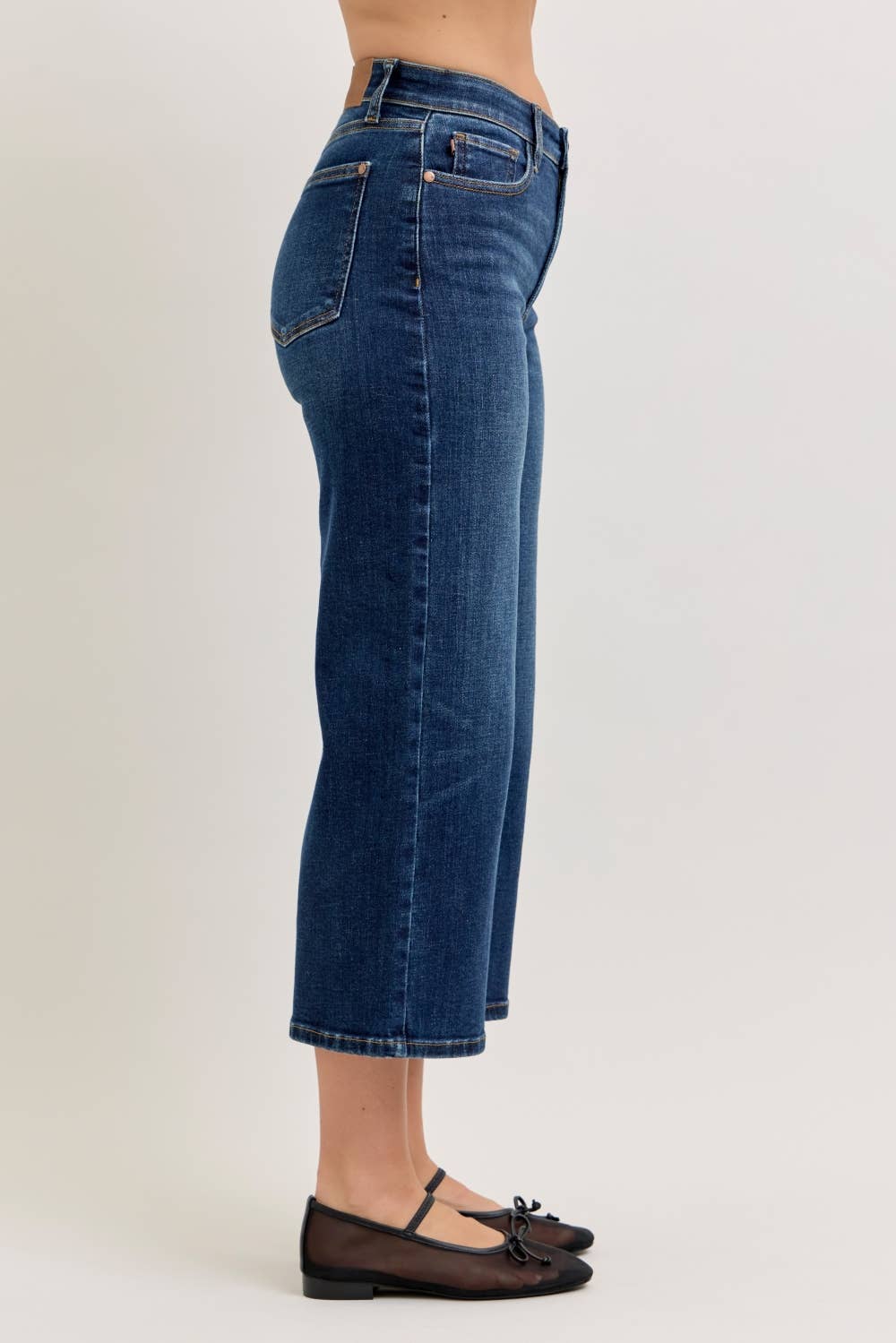Susie - high rise Ankle Wide Judy blue jeans