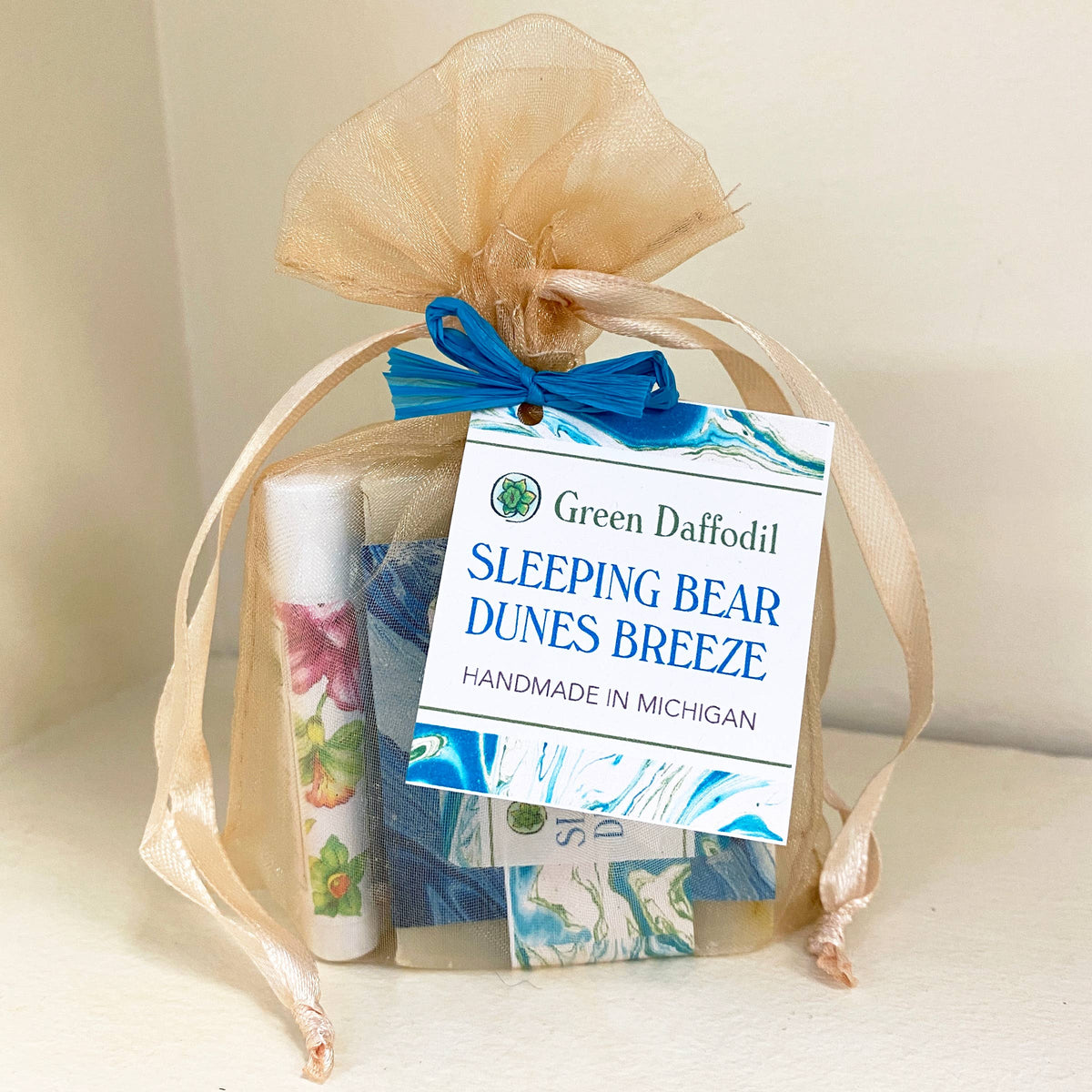 Sleeping Bear Dunes Breeze Soap & Lip Organdy Gift Set