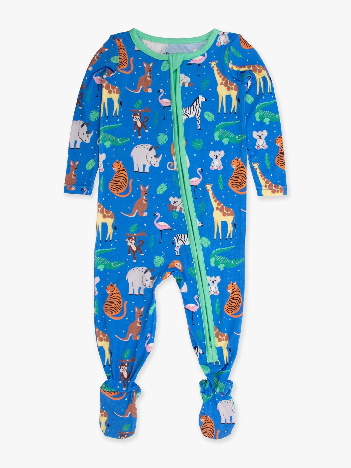 Zoo Crew Footed One Piece Pajama