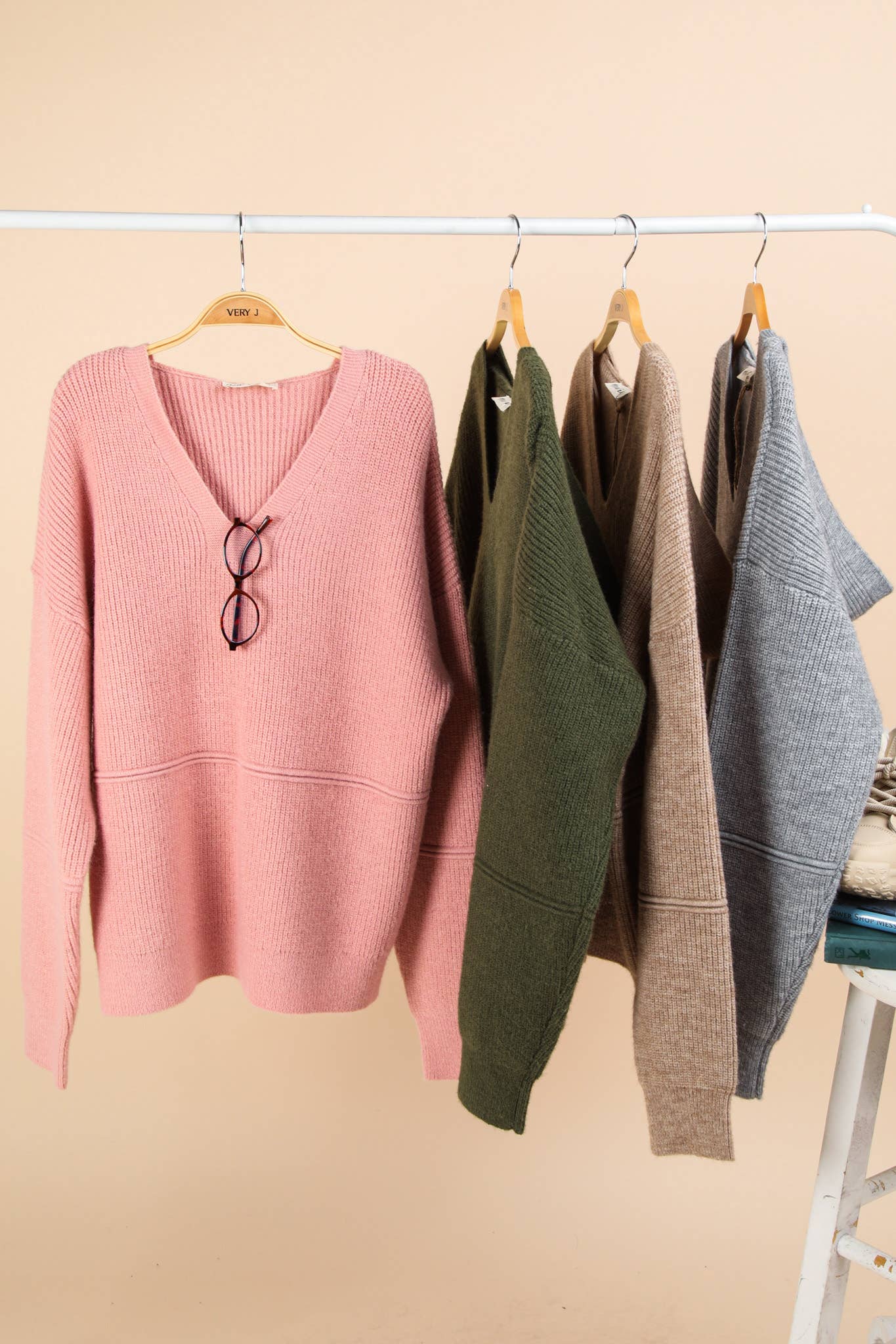 Cozy Oversized Knit hooded Sweater
