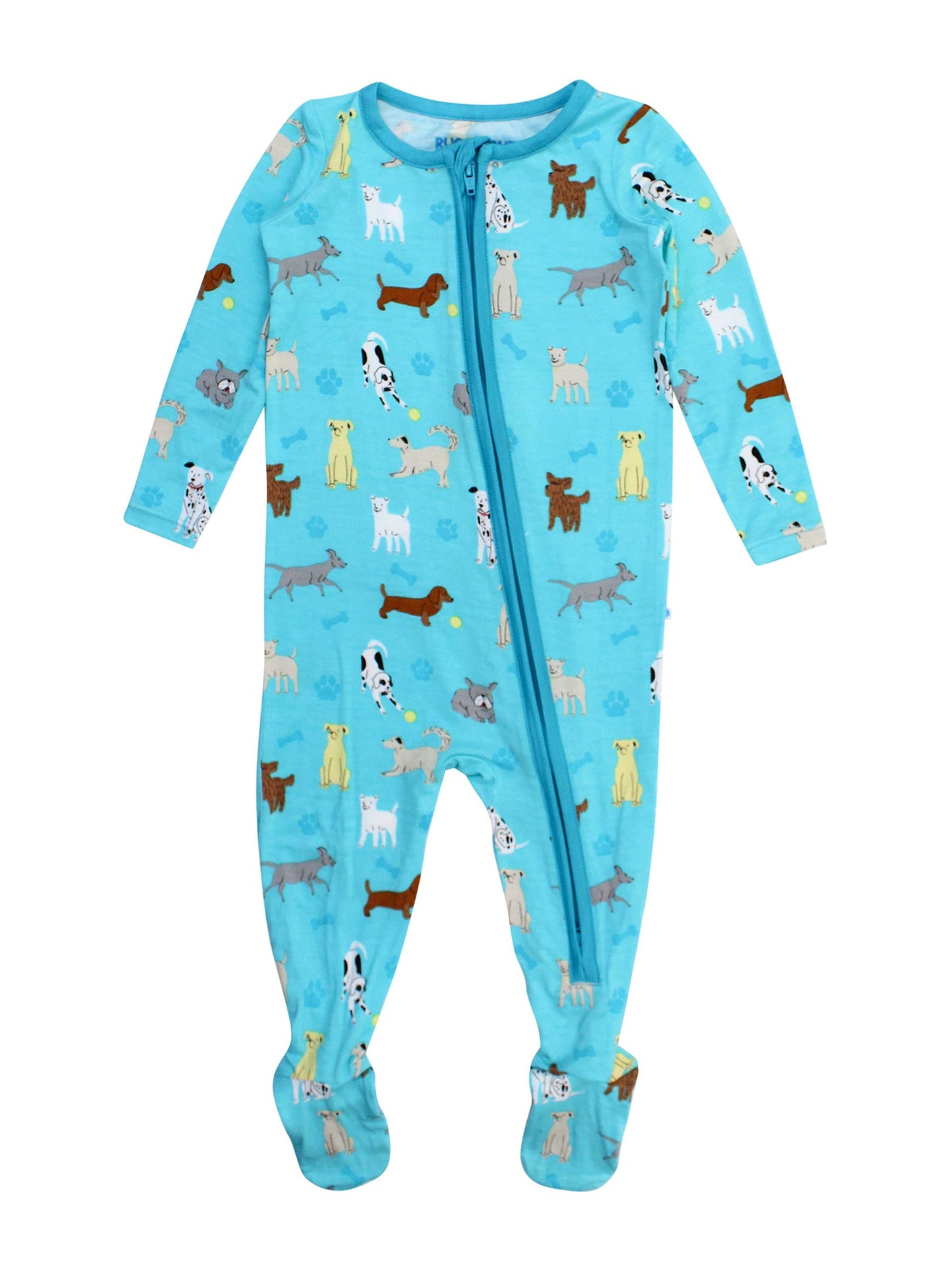 Boys Puppy Playtime Footed One Piece Pajama