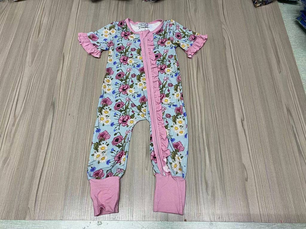 Bluebell Meadow Bamboo Romper