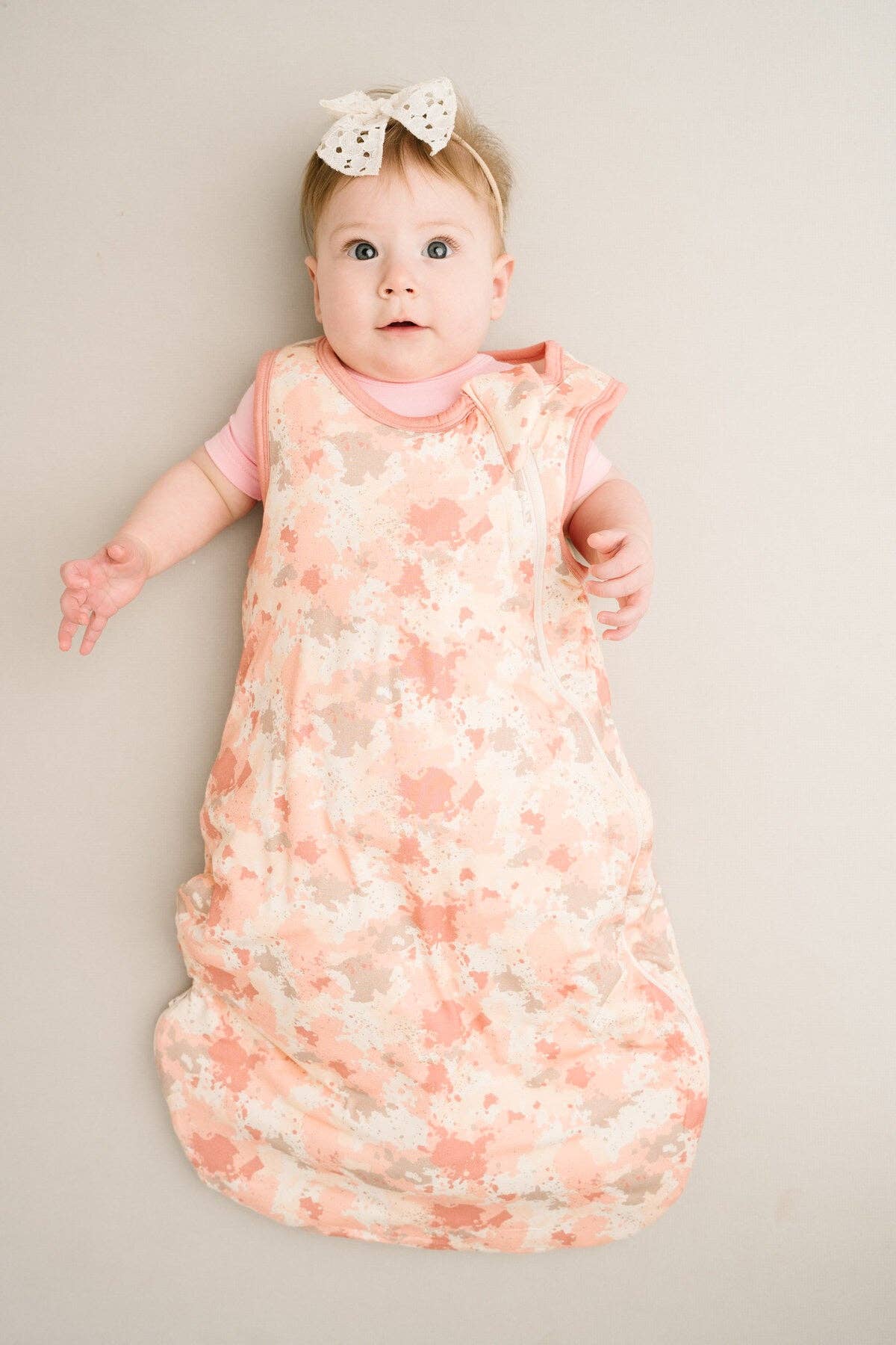Pink Camo Bamboo Sleep Bag