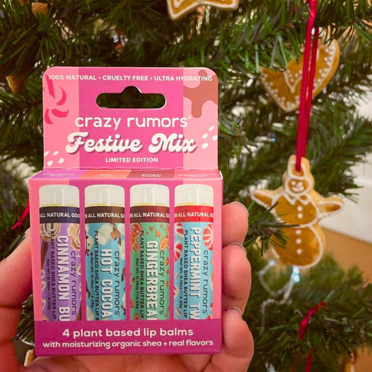 Festive Mix  - 4 Pack Lip Balm Gift Box