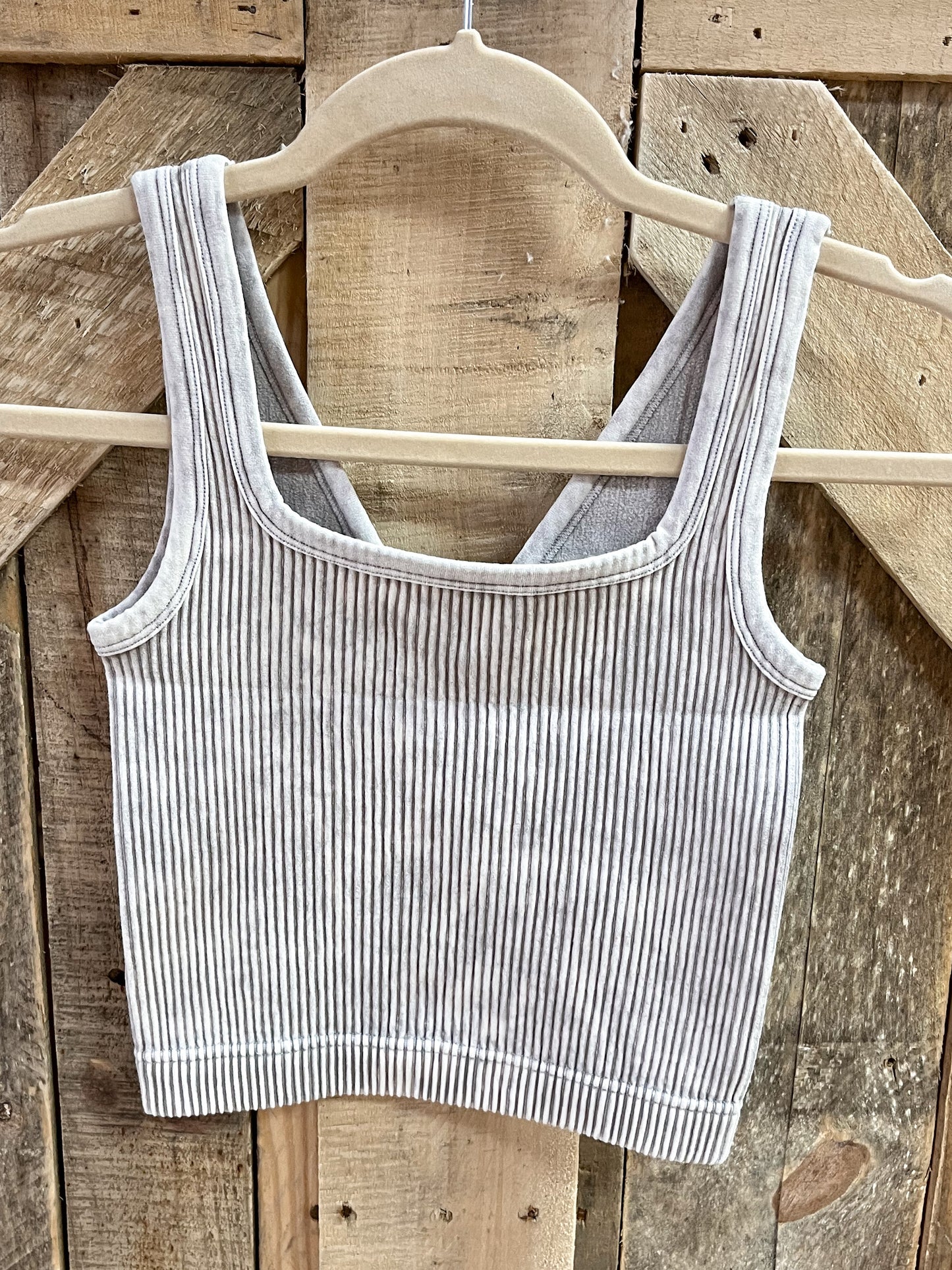 Cropped 2-way Tank