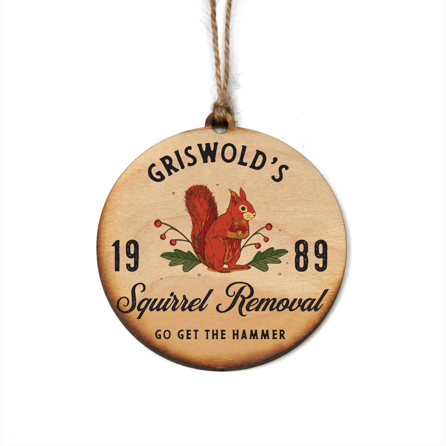 Wood Christmas ornaments