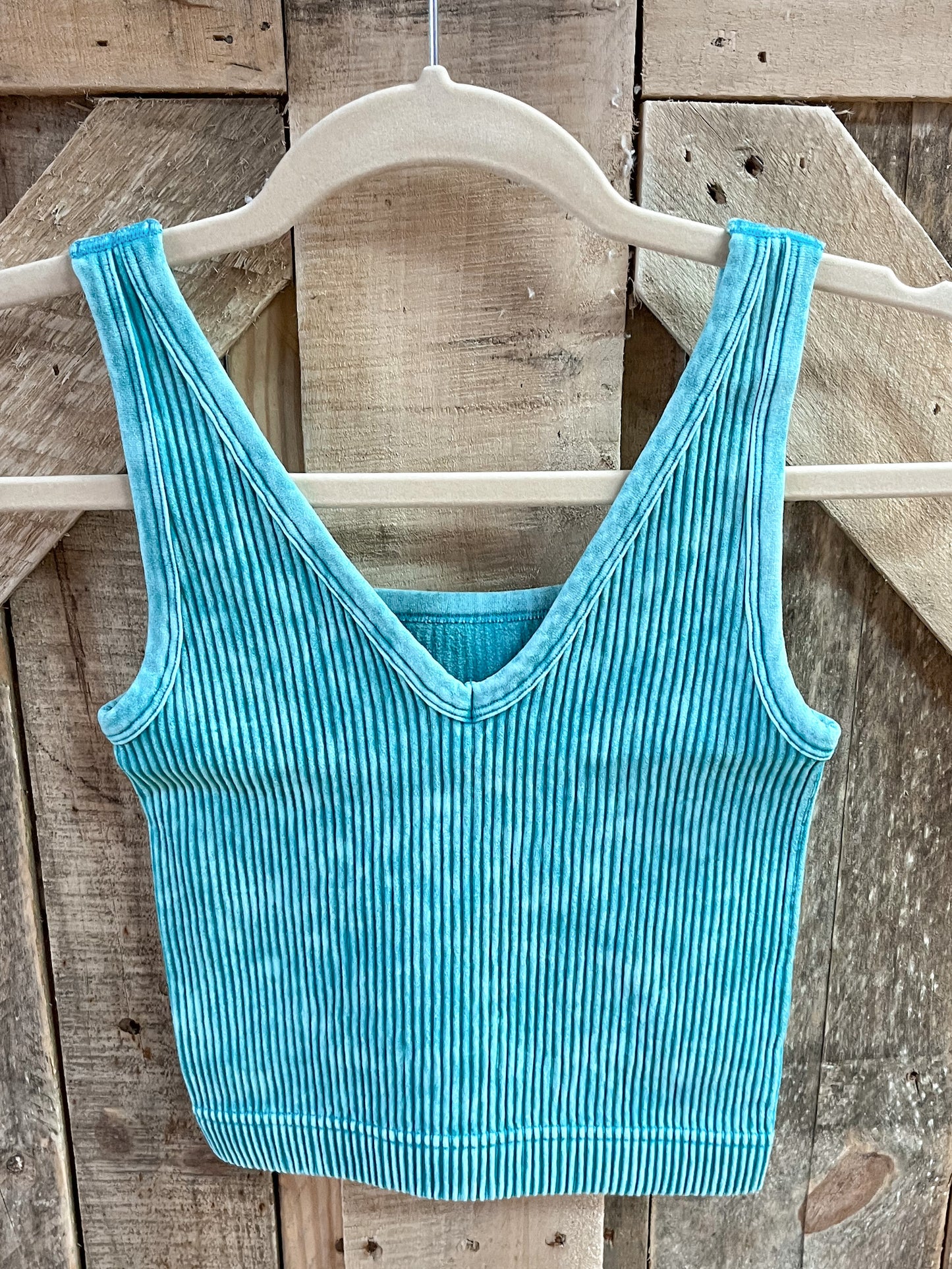 Cropped 2-way Tank