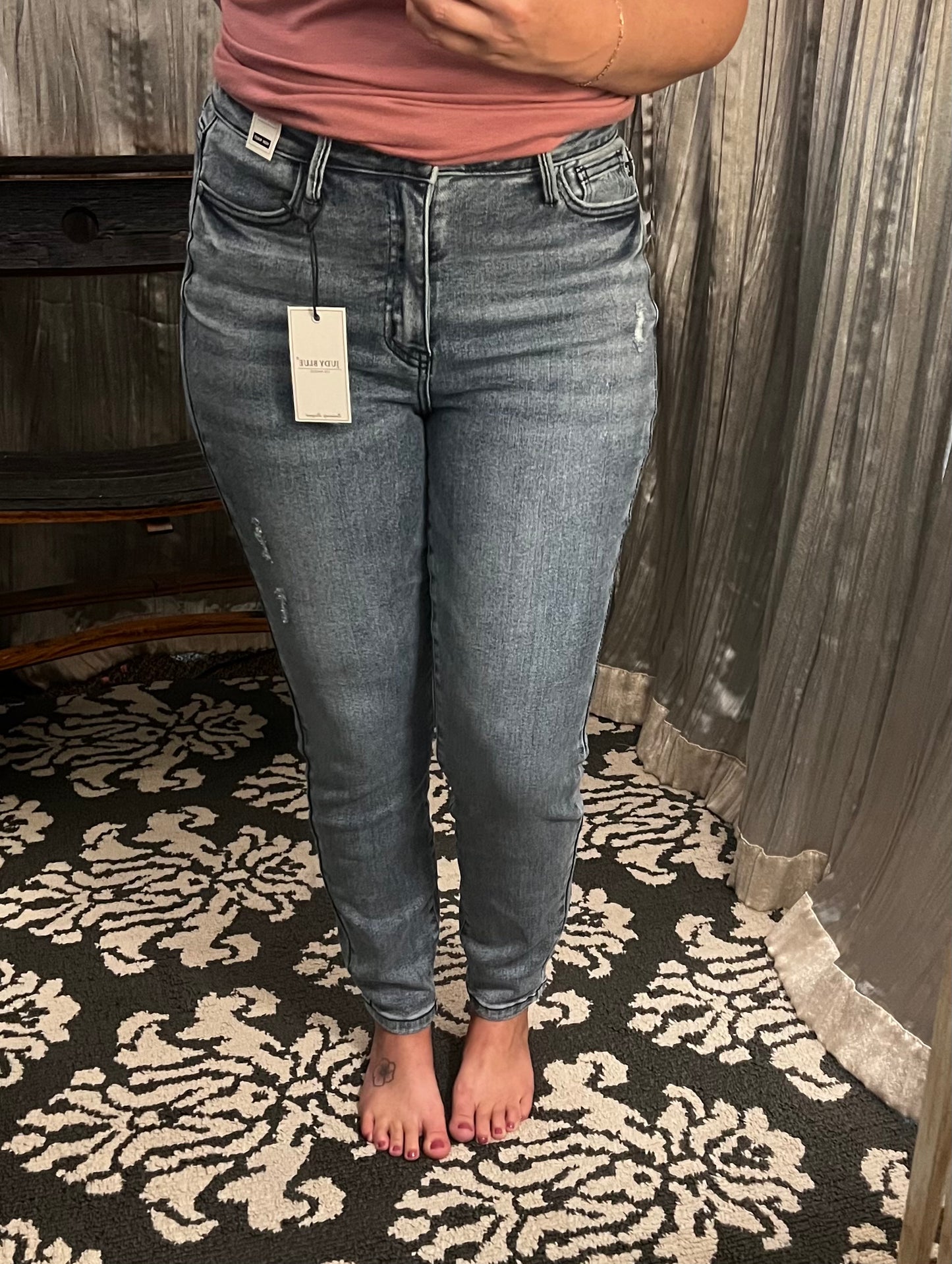Plus- High waist vintage Judy Blue Jeans