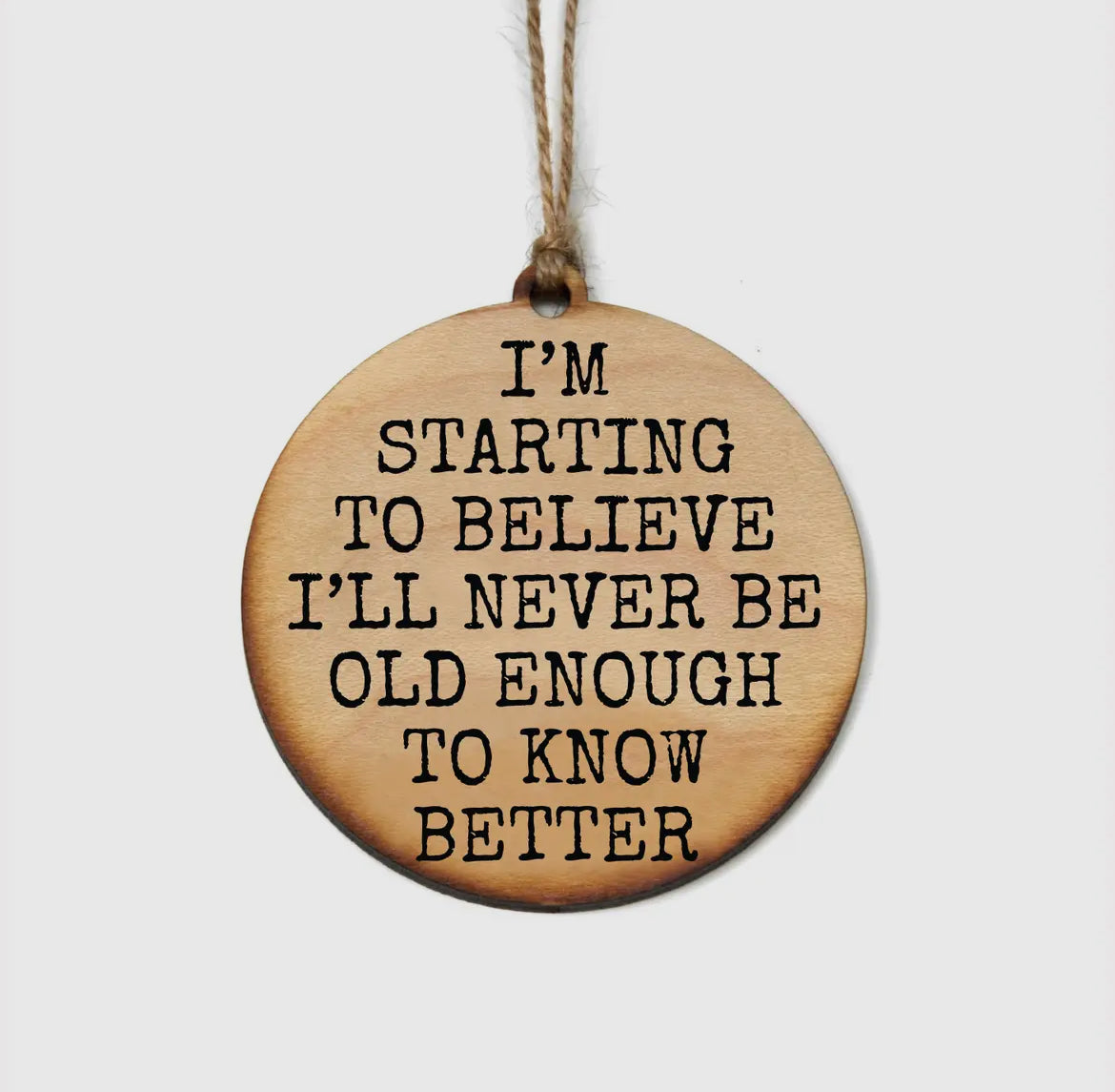 Wood Christmas ornaments