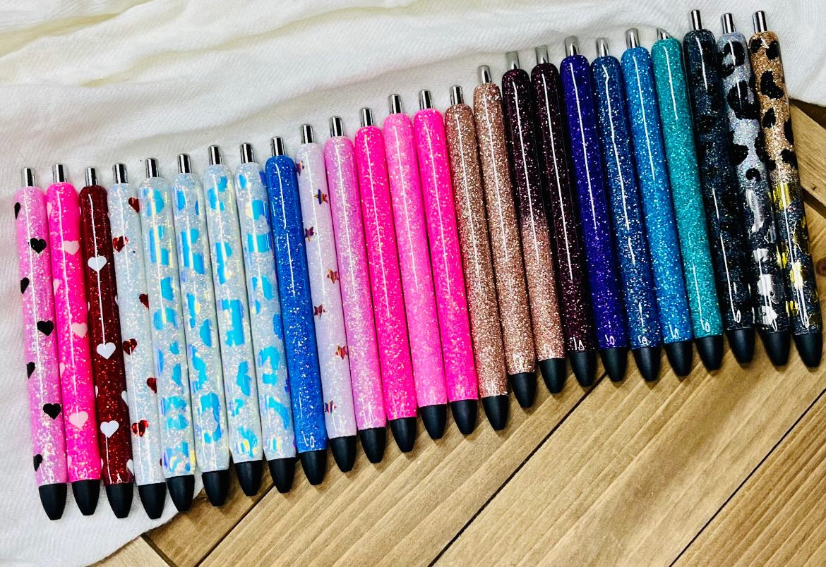 Glitter pens